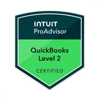 QuickBooks Live ProAdvisor Level 2 badge